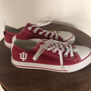 IU Hoosier Converse Low Top Style Shoes